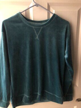 Muk Luks Velour Top - Women Small - NWOT